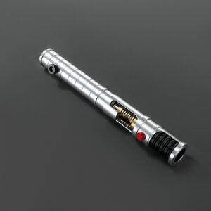 The Vos lightsaber rear grip and pommel detail photo